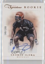 2012 Panini Prime Signatures Rookie Signature 148/199 George Iloka #194 Auto 0af