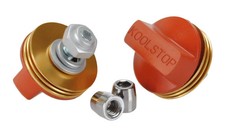 KOOL STOP old school BMX finned bicycle brake pads GOLD SALMON