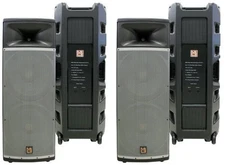 2 MR DJ PRO215S PA DJ Passive PRO PA DJ Dual 15â€ 3-Way Full-Range Passive DJ