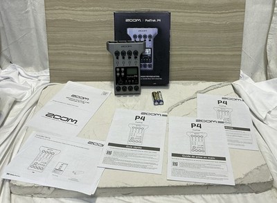 Zoom PodTrak P4 Portable Multitrack Podcast Recorder
