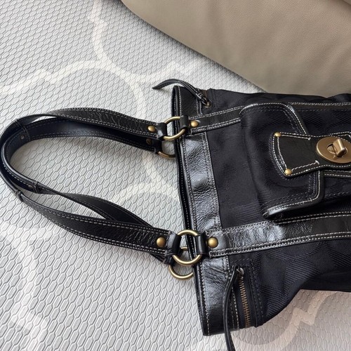 COACH Tote bag Legacy Gigi black Authentic From Japan - Gem