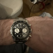 Tudor Black Bay Chronograph Black dial Watch Ref 79360N