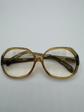 Vintage Christian Dior 2035-20 Eyeglass Frames Made in Germany Amber Oversized