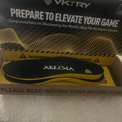  vktry insoles for shoes men carbon fiber sports performance, energy return 