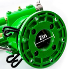 2" Farm Irrigation Sprinklers, Tripod Sprinkler with Pressure Gauge, 360°Adjusta