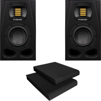 ADAM Audio A4V Paar Studiomonitore + Isolation Pad Set | NEU