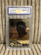 RYAN HOWARD 2004 Merrick Mint 23KT Gold Rookie Card WCG Graded 10 Gem-Mint MLB. rookie card picture