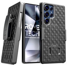 For Galaxy S25 S24 FE S23 S22 Belt Clip Holster Hybrid Phone Case Cover
