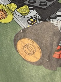 LEGO Space UFO 6836 V-Wing Fighter & 6516 Moon Walker 90% Complete With Boxes