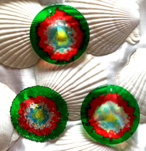 Minkaklecks Hecho a Mano 1x PASADOR DE SOL 8cm COLORIDO Jardín Varios Colores