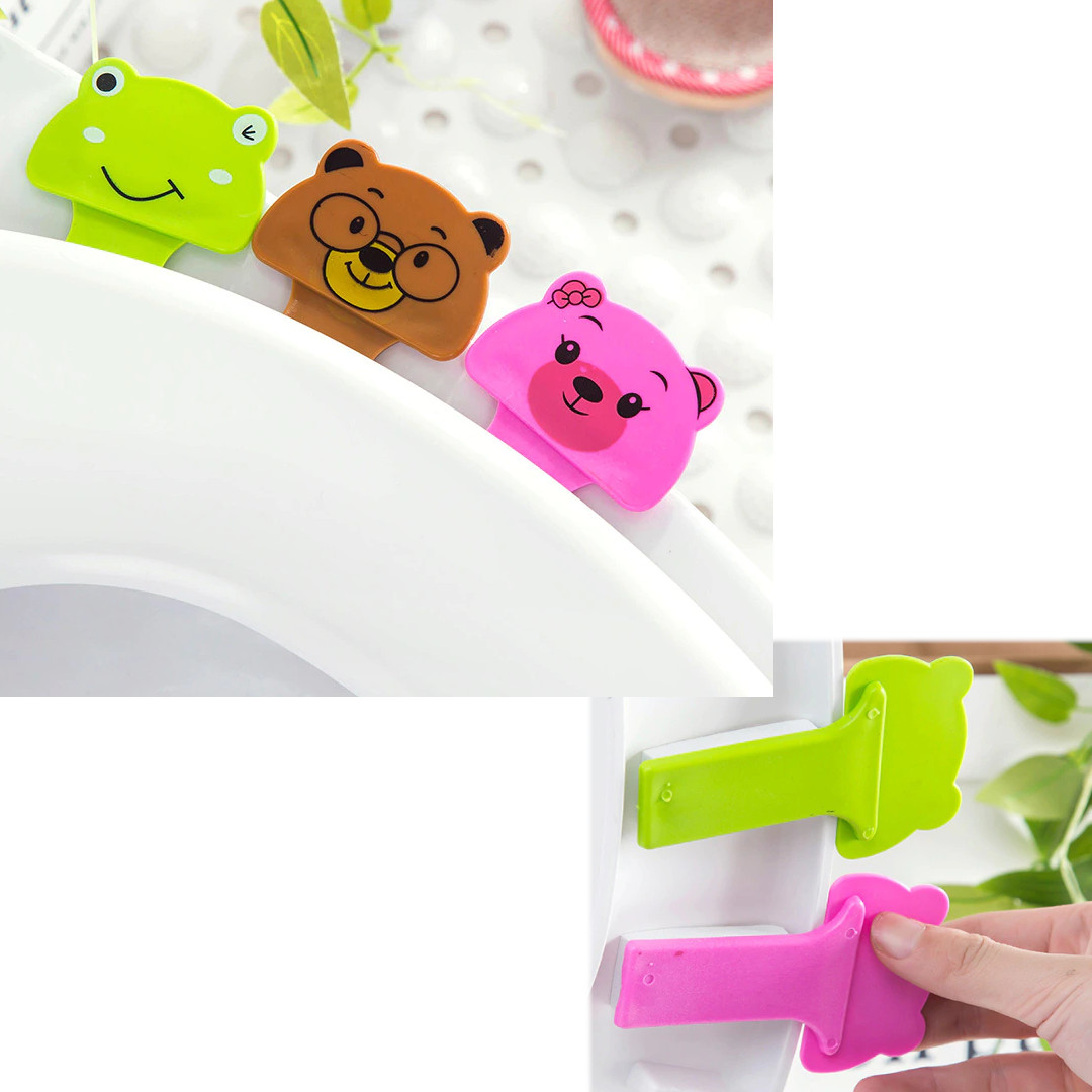 Toilettensitz anheben