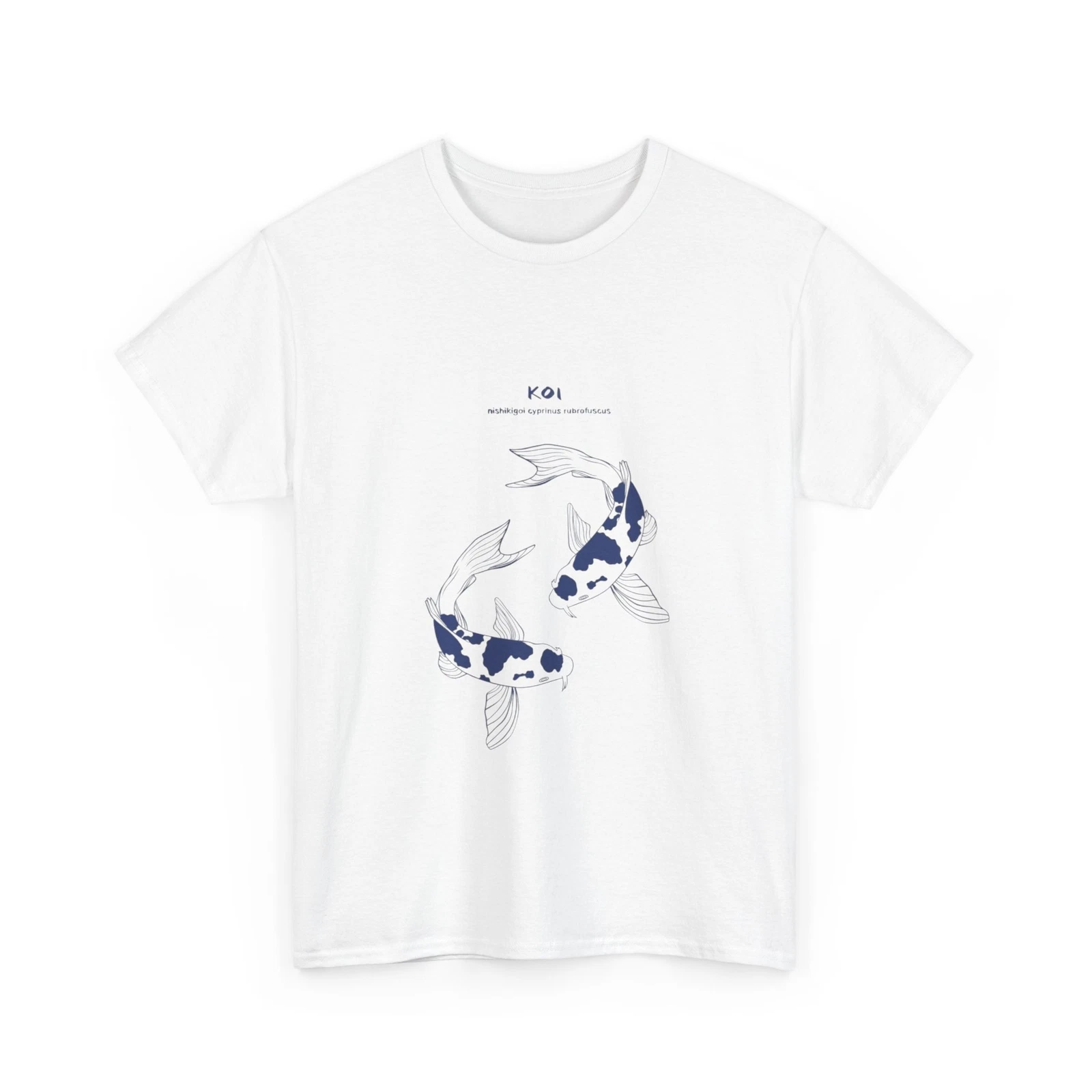 Koi Fish Unisex Heavy Cotton T-shirt, Casual Wear, Perfect for Summer
Opens in a new window or tab