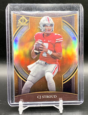 CJ Stroud 2022 Bowman Chrome U Invicta Orange 18/25