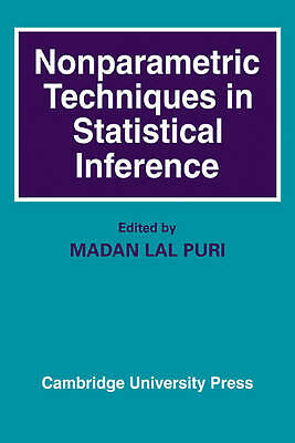 Nonparametric Techniques in Statistical Inference Puri Paperback 9780521093057