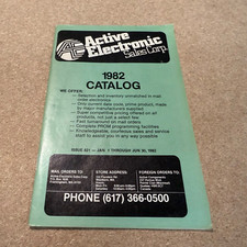 Active Electronic Sales 1982 Catalog Issue 821 Jan 1 through June 30