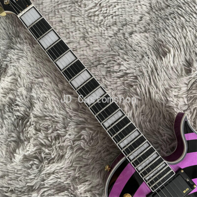 Custom Metallic Purple Bullseye Odin Grail Zakk Wylde Electric