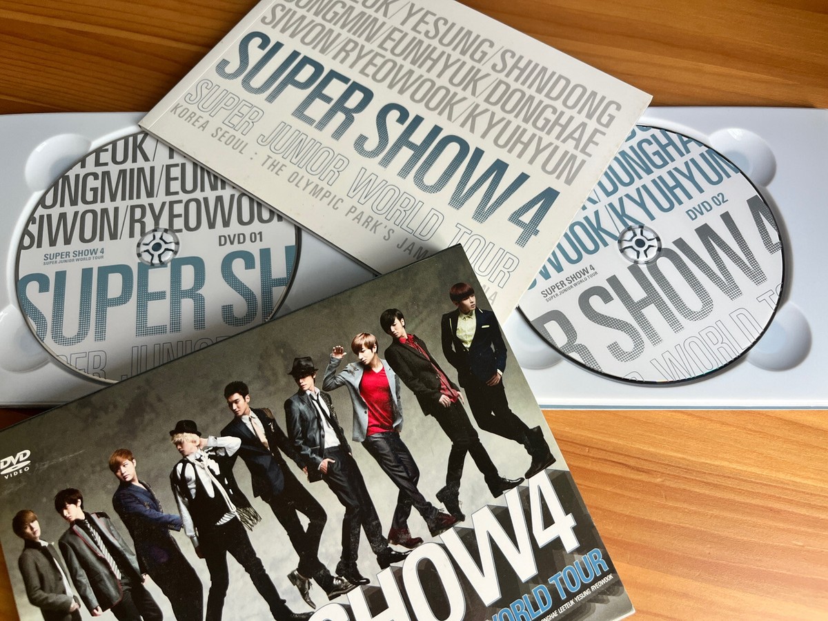 K-POP・アジア SUPER JUNIOR CD DVD SUPER JUNIOR The 2nd Asia Tour Super Show DVD+PHOTBOOK K-POP