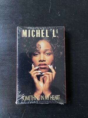 Sealed Michel’le Something In My Heart Cassette Single 1990 75679888549