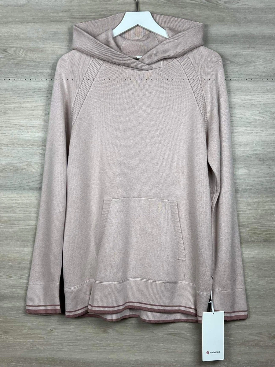 Lululemon Soothe Away Hoodie Size 8 CASHLU Pink Bliss /Copper Coil 25054