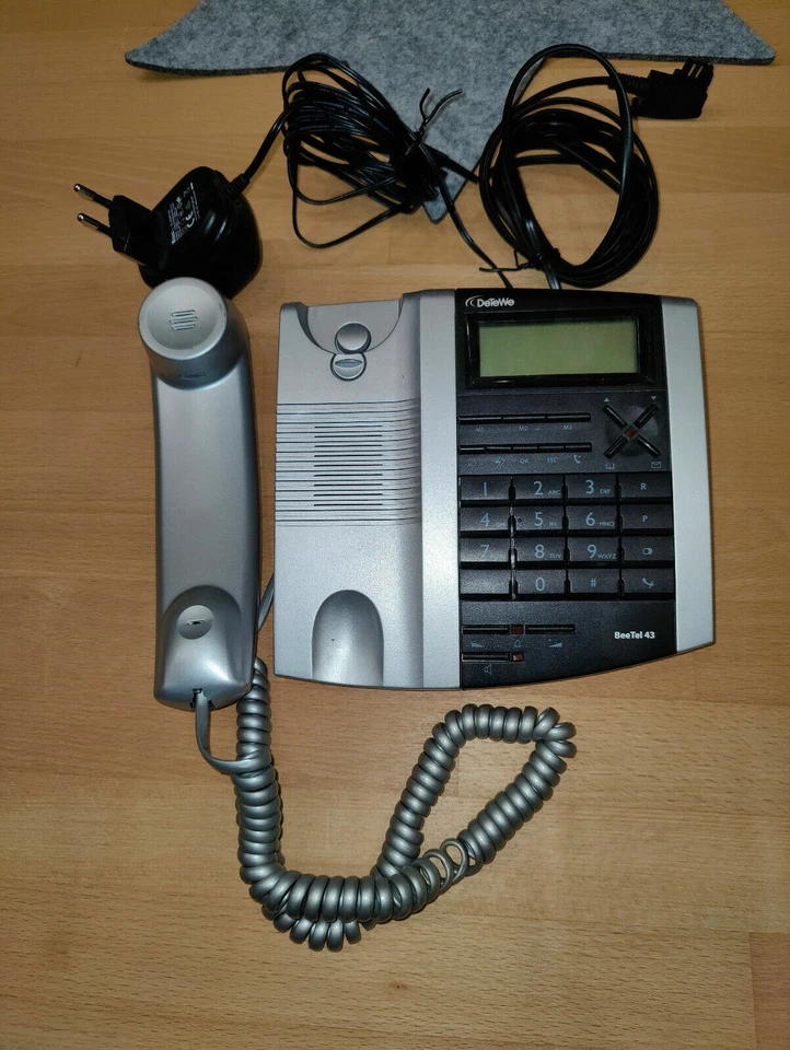 DeTeWe BeeTel 43 - Analoges Telefon mit Display - Bild 2 von 3