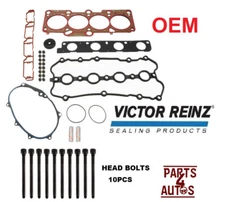 Cylinder Head Gasket Set BPY Engine, BOLTS ; AUDI A4 2.0T VW PASSAT 2.0T FSI, OE