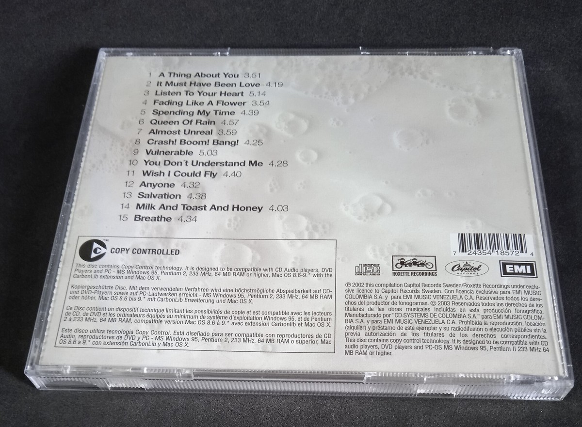 Roxette ‎– The Ballad Hits by Roxette (CD-2002) | eBay