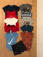 Gerber, Nike, Others Infant Boys Summer Clothing Lot of 11 Size 3-6, 0-6 Months