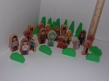 Thomas the Train Wooden Parts Lot Train Table Parts