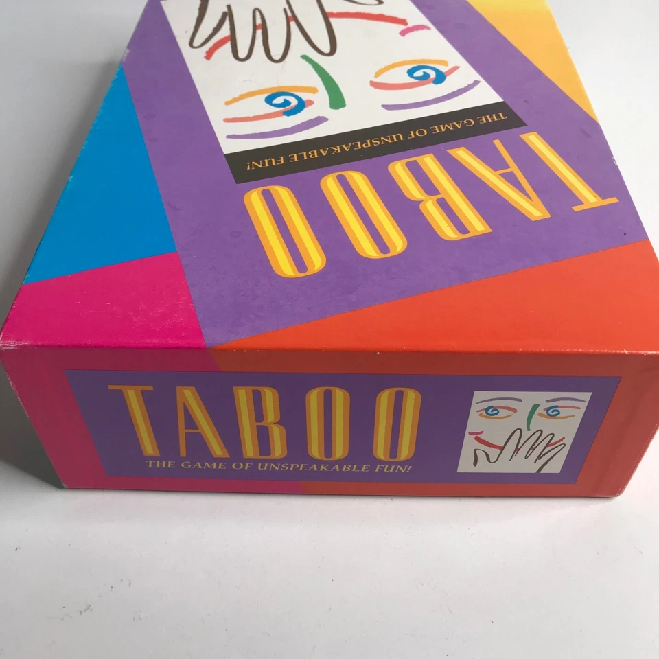 Taboo Vintage Card Game By MB Games - Image 3 of 4