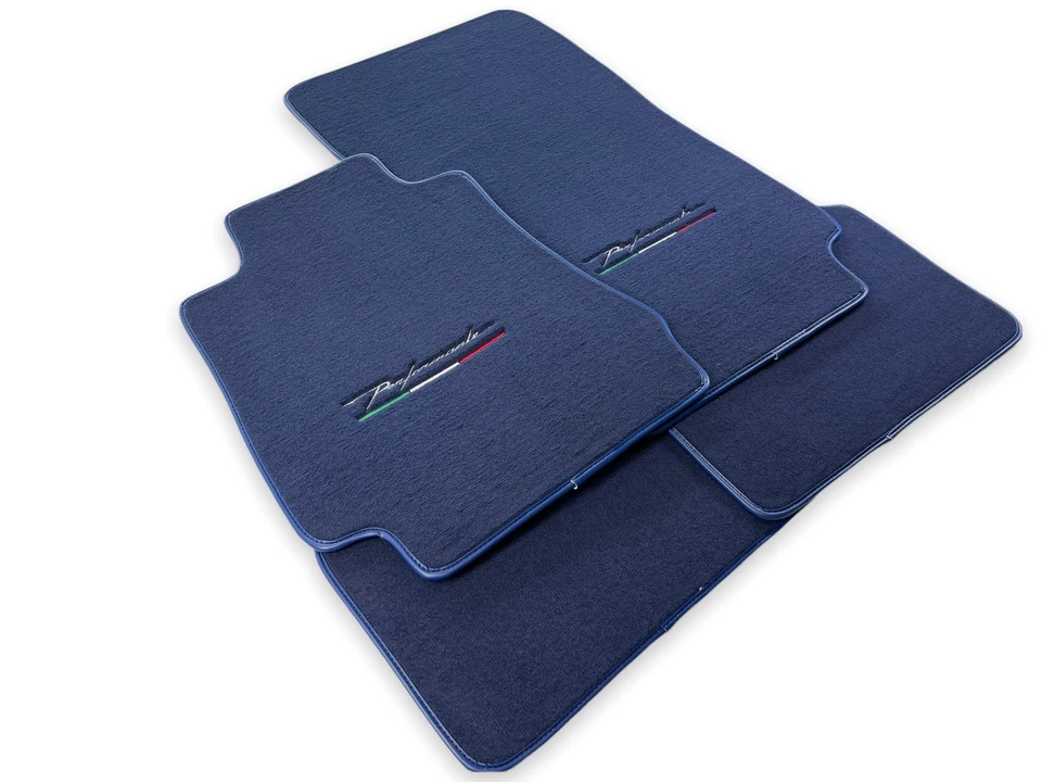 Alfombrillas para Alfa Romeo Mito 2017-2021 Perfomante alfombra azul oscuro a medida Foto 3 de 4