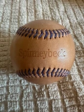 Spinneybeck leather baseball