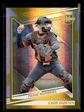 2022 Panini Elite Extra Cade Hunter Aspirations #153 Die Cut Gold /24 Y8853