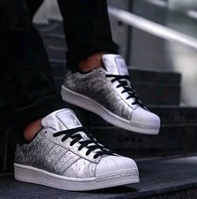 adidas superstar silver foil