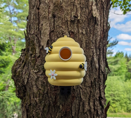 Beehive Bird House - Stampato in 3D - Foto 2 di 4