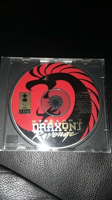 3DO Video Game, Stellar 7 Draxon's Revenge, Disk w/Jewel Case, Disk Good, 1993
