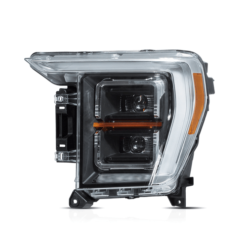 Faros proyectores LED completos para camioneta Ford F-150 2021-2023 mejoras de iluminación - Imagen 3 de 9