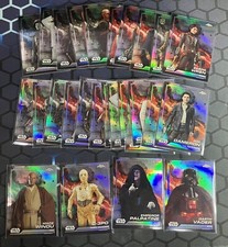 2024 Topps Chrome Star Wars Refractor Pick Your Card complete your set
