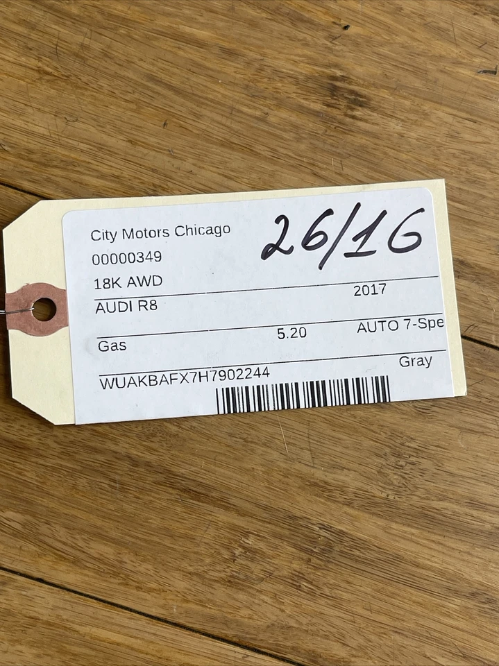 Audi R8 2018-2023 aire acondicionado condensador radiador enfriador 18 k OEM Foto 2 de 4