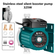 220V Stainless Steel Domestic Silent Automatic Booster Pump 325W Boost Pressure 
