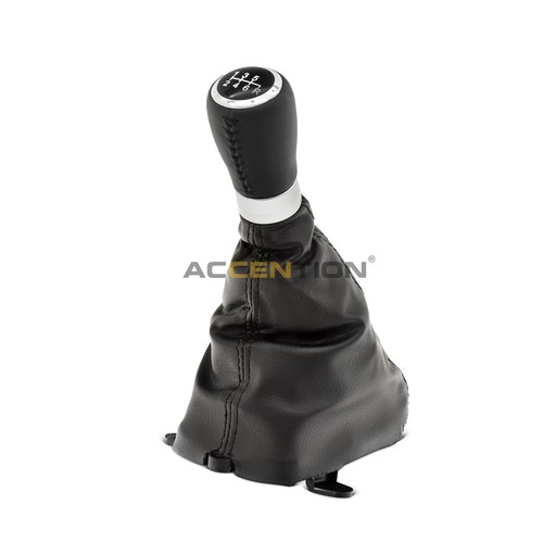 6 Speed Car Leather Gear Shift Lever Knob For HONDA ACCORD VIII 8 MK8 (08-14) - Picture 3 of 6