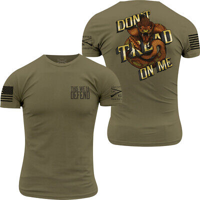 Grunt Style Don't Tread On Me 3.0 T-Shirt - Military Green Grunt Style Don't Tread On Me 3.0 T-Shirt - Military Green