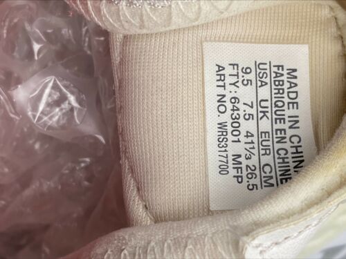 Scarpe da tennis atletiche Wilson Rush Pro WRS317700 bianche rosa corallo taglia 9,5 - Foto 7 di 8