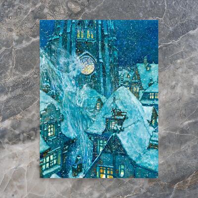 Mythological Art Print - The Snow Queen by Edmund Dulac | eBay