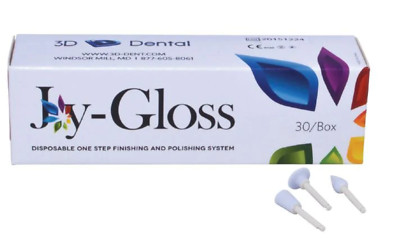 3D Dental Joy-Gloss Finishing & Polishing System Select Cup Disc Point Box/30