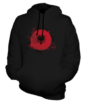 ALBANIEN FUßBALL UNISEX KAPUZENPULLOVER HOODIE PULLI HOODY HERREN