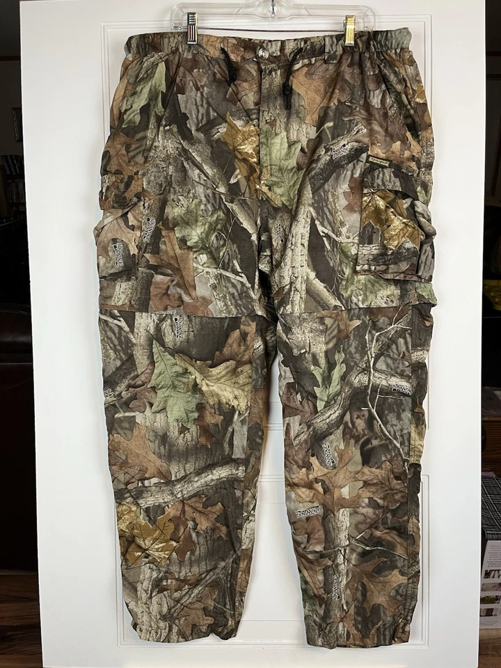 Pantalones cortos de carga convertibles camuflados Remington para hombre grandes con cremallera madera Realtree Foto 2 de 4