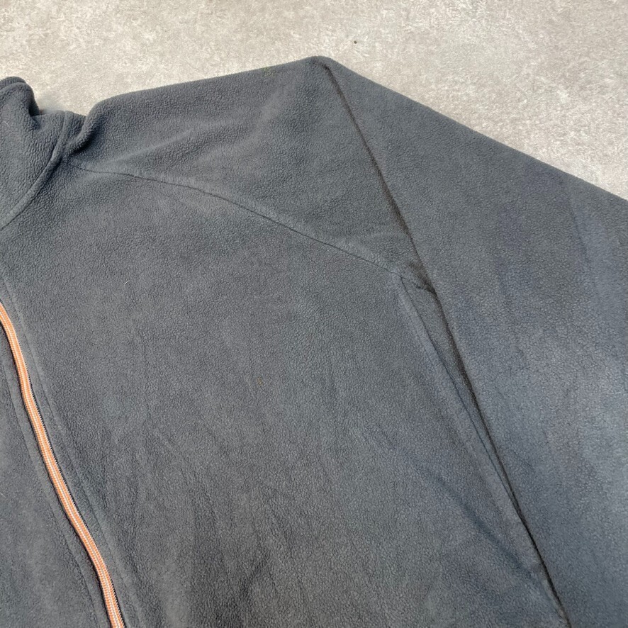 Starter Fleece Mens Vintage Y2K Full-Zip Training Jacket, Grey, Large image 4