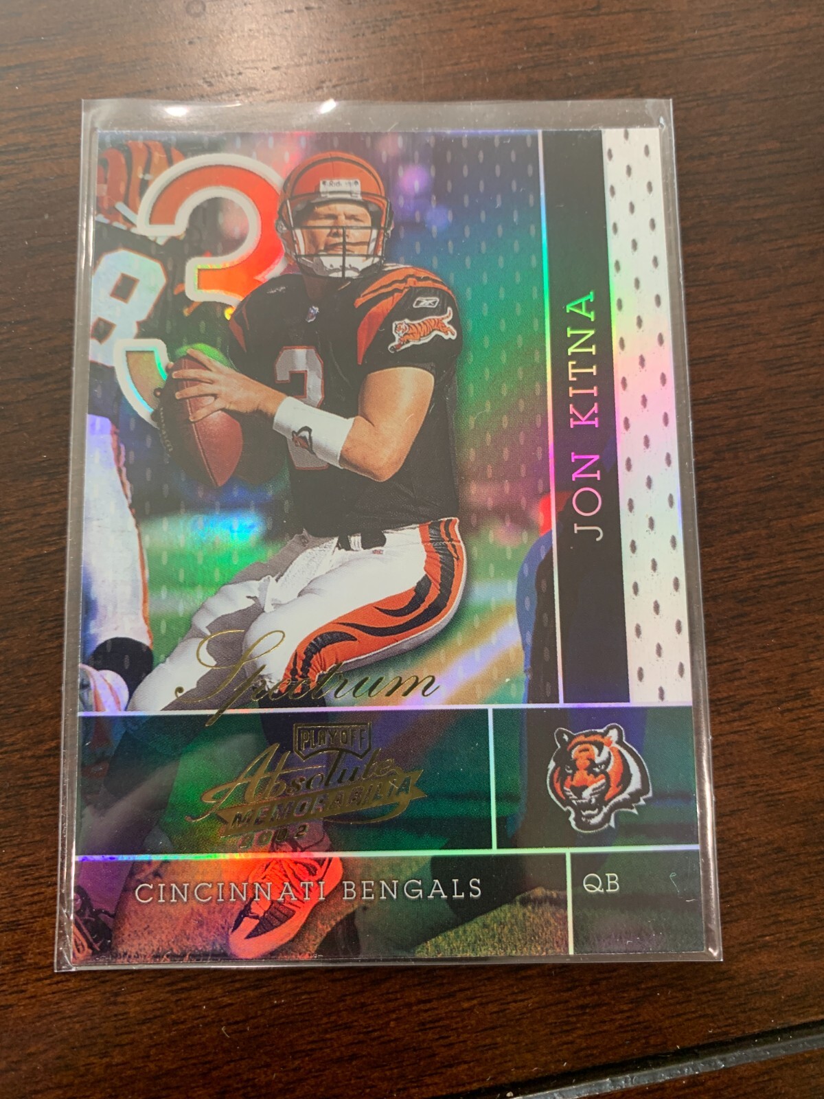 2002 Absolute Memorabilia Spectrum #72 Jon Kitna  /100