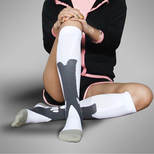 SPORTS Kompressionsstrümpfe Orthopädisch Herren Damen Bein Hose Strümpfe Suppo ( - Bild 8 von 17