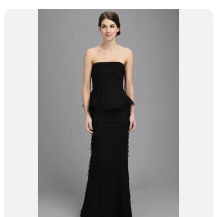 Adrianna papell peplum clearance dress